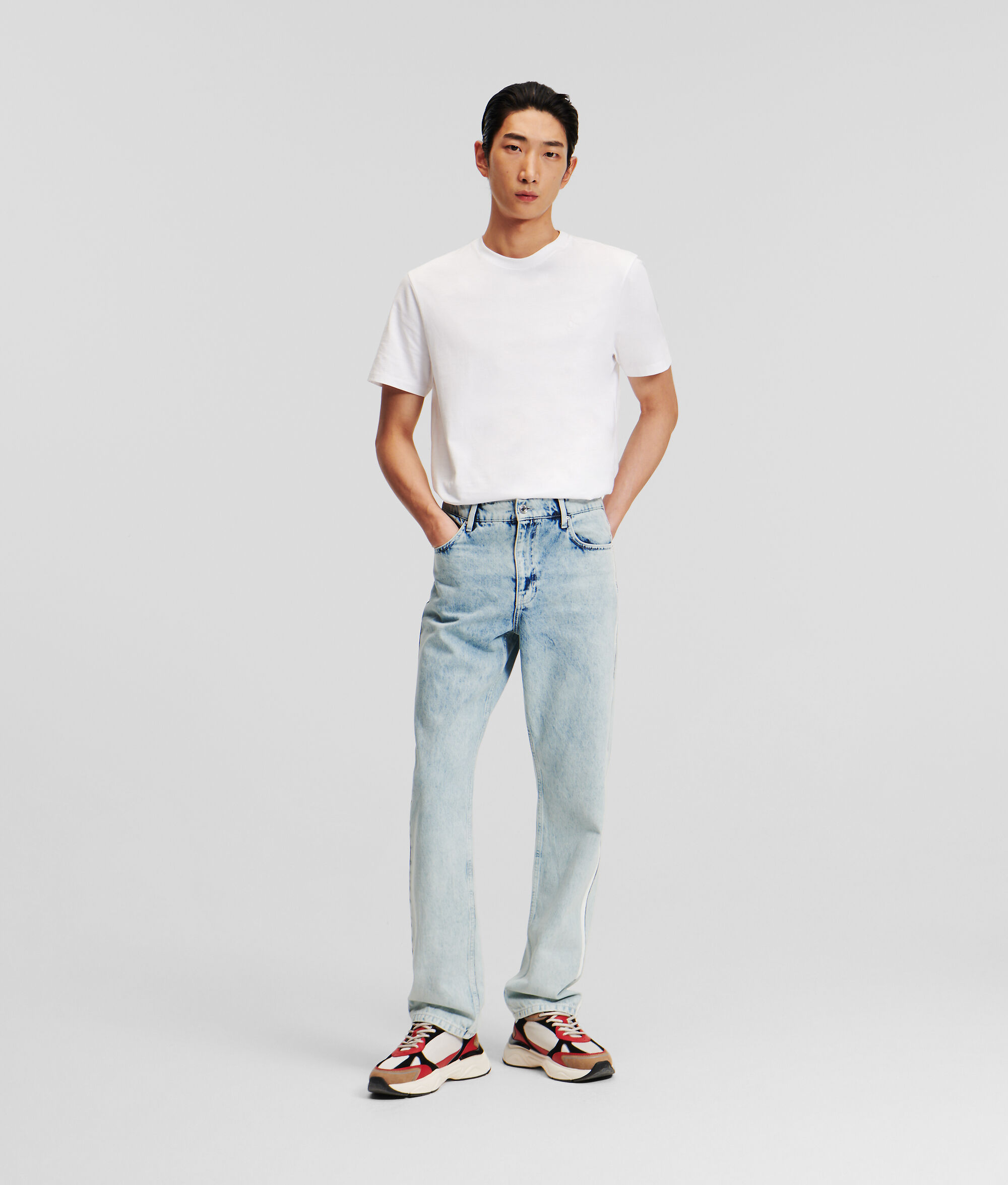 (image for) Novel LOGO TAPE STRAIGHT JEANS